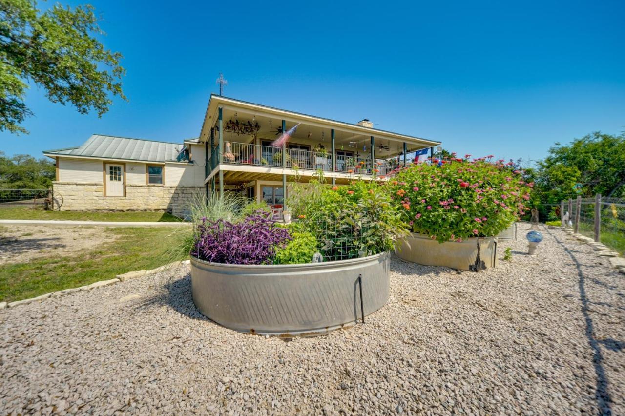 Fredericksburg Retreat With Private Hot Tub And Patio! Villa Eksteriør bilde