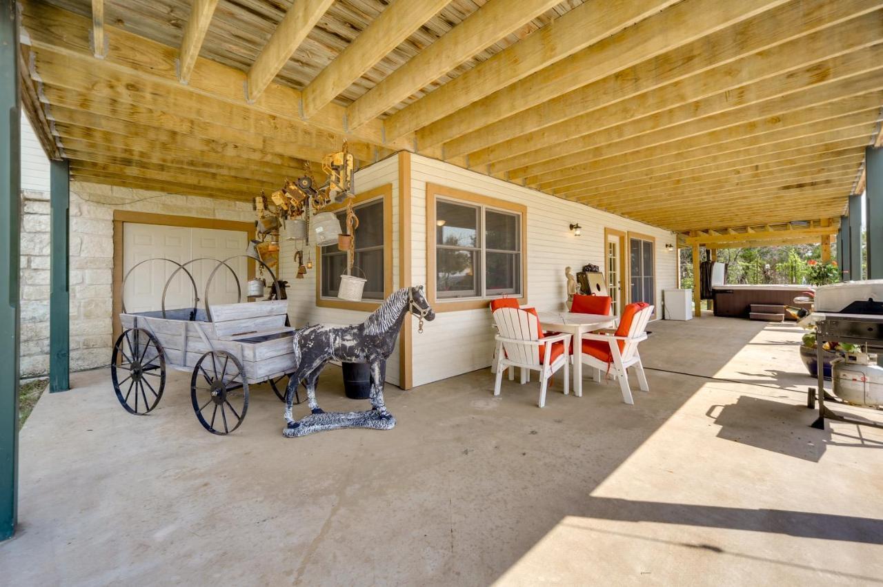 Fredericksburg Retreat With Private Hot Tub And Patio! Villa Eksteriør bilde